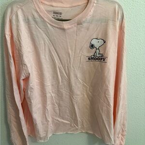 Peanuts Snoopy Pink Kids Shirt
